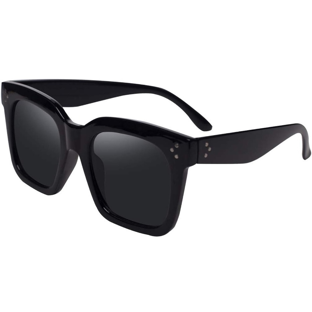NWT Oversized Fashion Sunglasses Big Flat Square Frame UV 400 - Picture 11 of 11